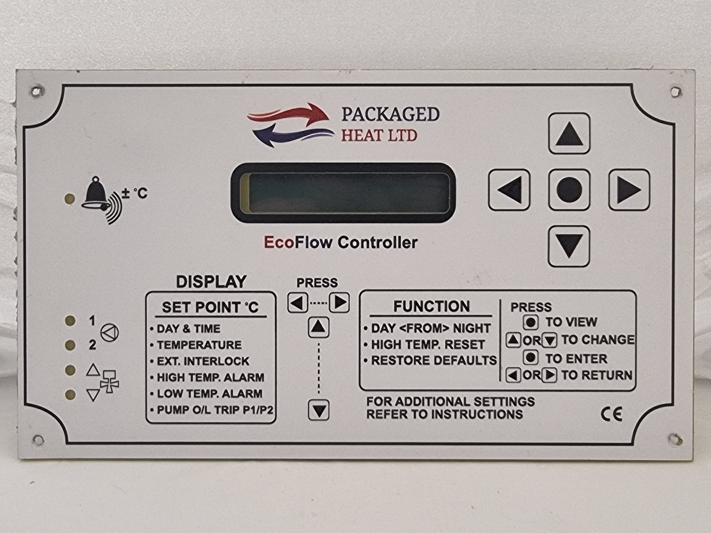 ECOFLOW CONTROLLER AND ECONOTROL REPLACEMENT